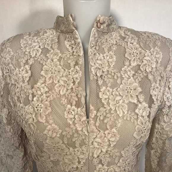 Vintage 80’s Ursula of Switzerland open lace top women’s size 6P made in USA - Picture 2 of 16